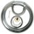 436750 – candado circular de acero inoxidable (90 mm) – Silverline