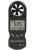 Bares – Anemómetro digital lcd Medidor de velocidad del viento Indicador Termómetro de medición de velocidad de flujo de aire con retroiluminación