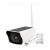 Cámara de seguridad para interiores/exteriores: cámara de vigilancia para exteriores con wifi, dos canales 1080P Audio Visión nocturna 10M IP67