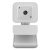Webcam usb 4K,Gran Angular,Enfoque automático,Ajuste de brillo en 3 niveles,Micrófono con reducción de ruido incorporado,Blanco